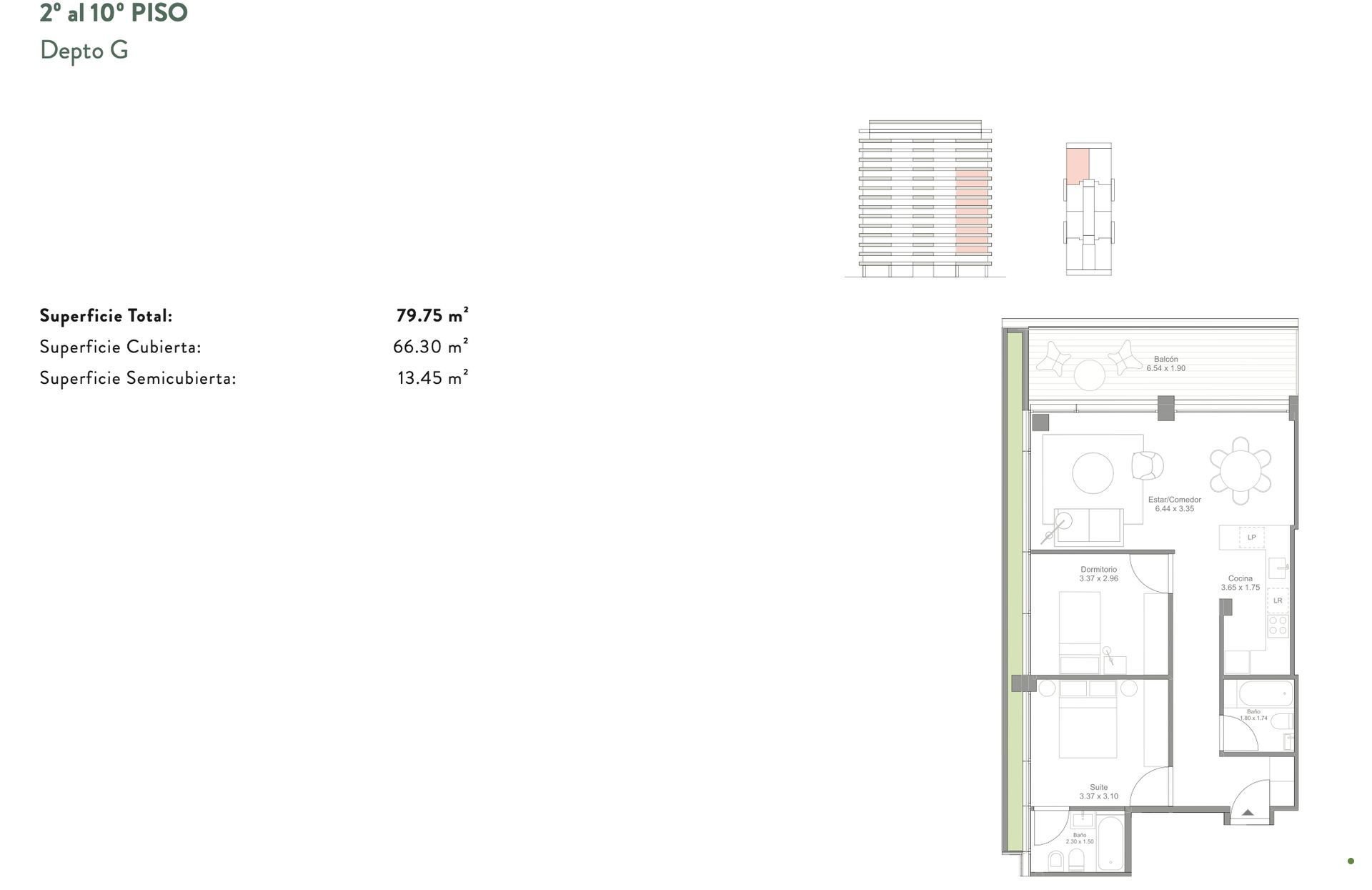 3 Ambientes Premium 2 Cocheras Las Heras Garden