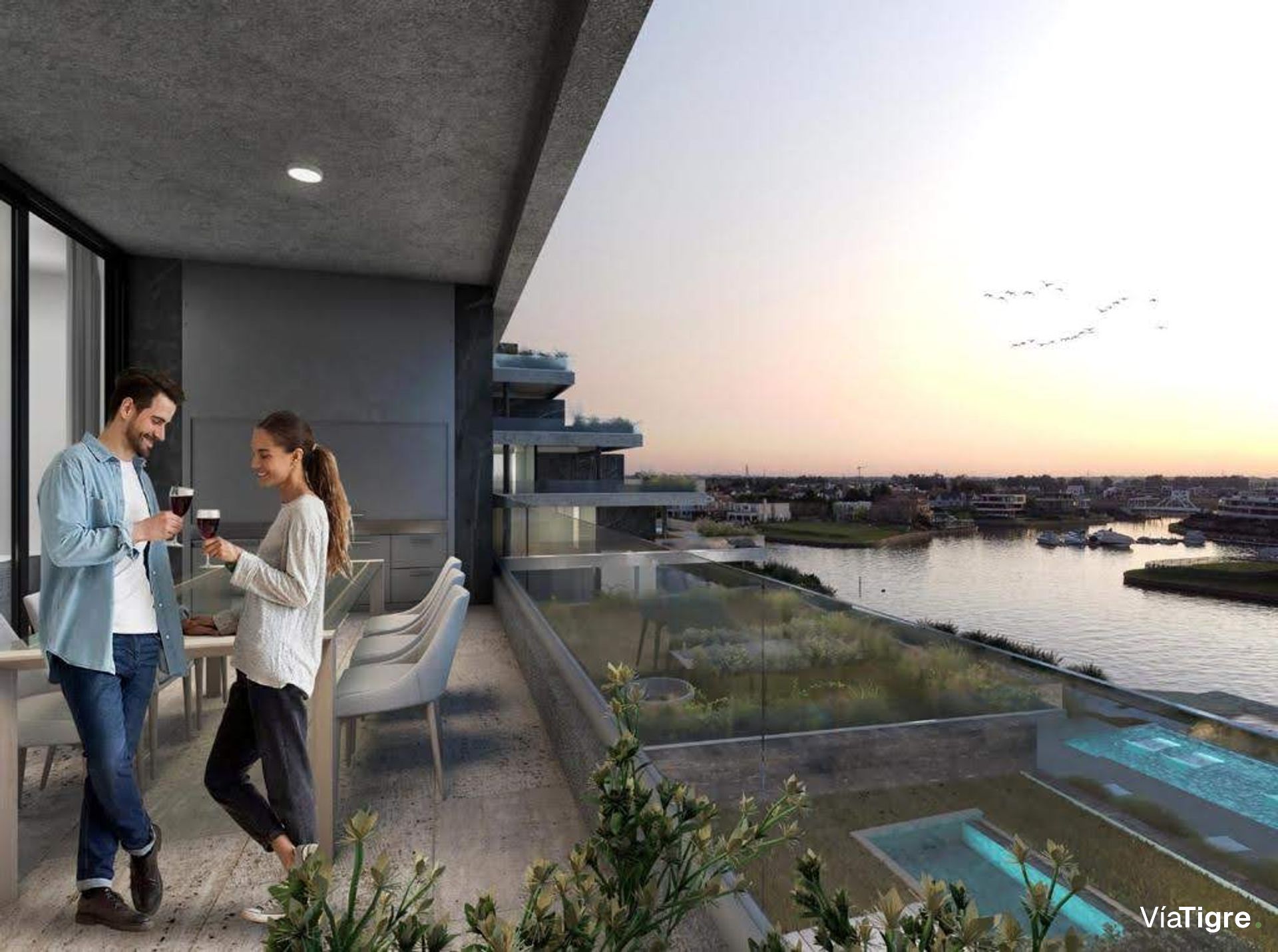 Venta Acqua Marinas, Nordelta - 3 Amb Con Jardín