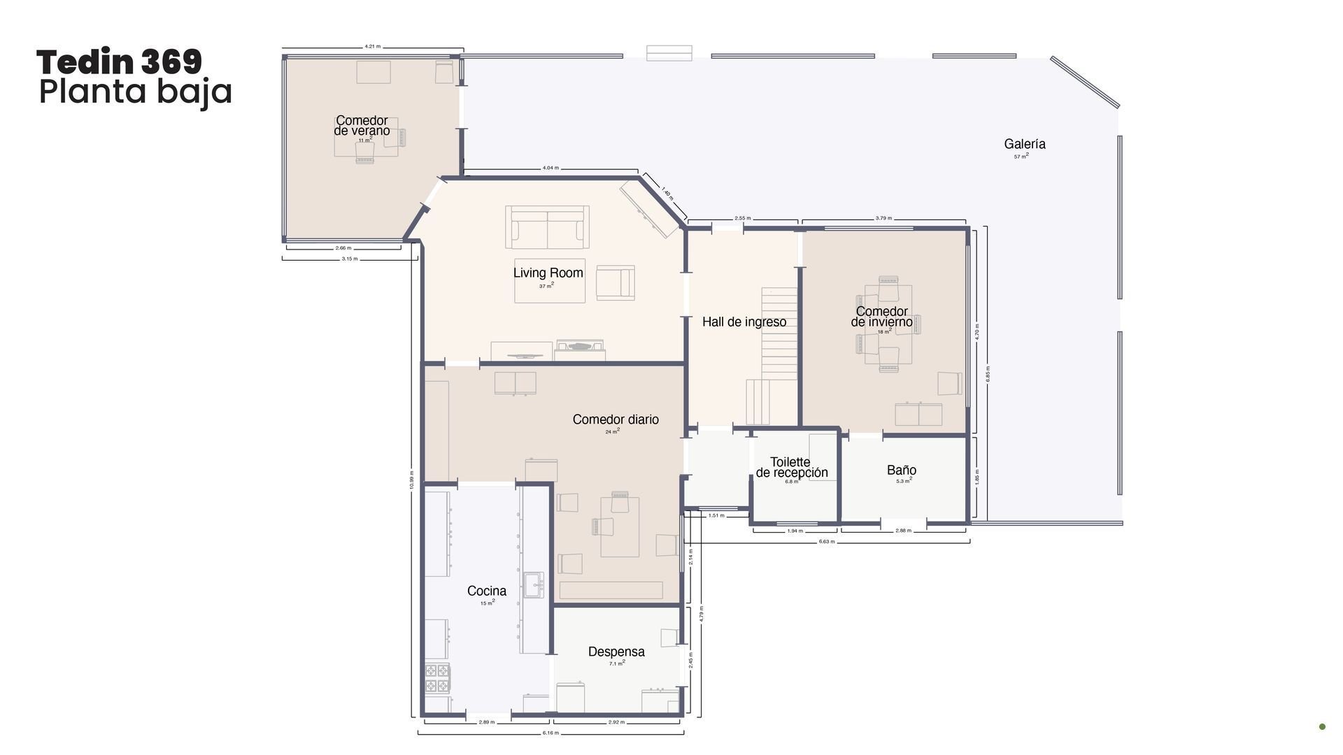 Venta Oficinas en Casona de 3 plantas -Tigre-