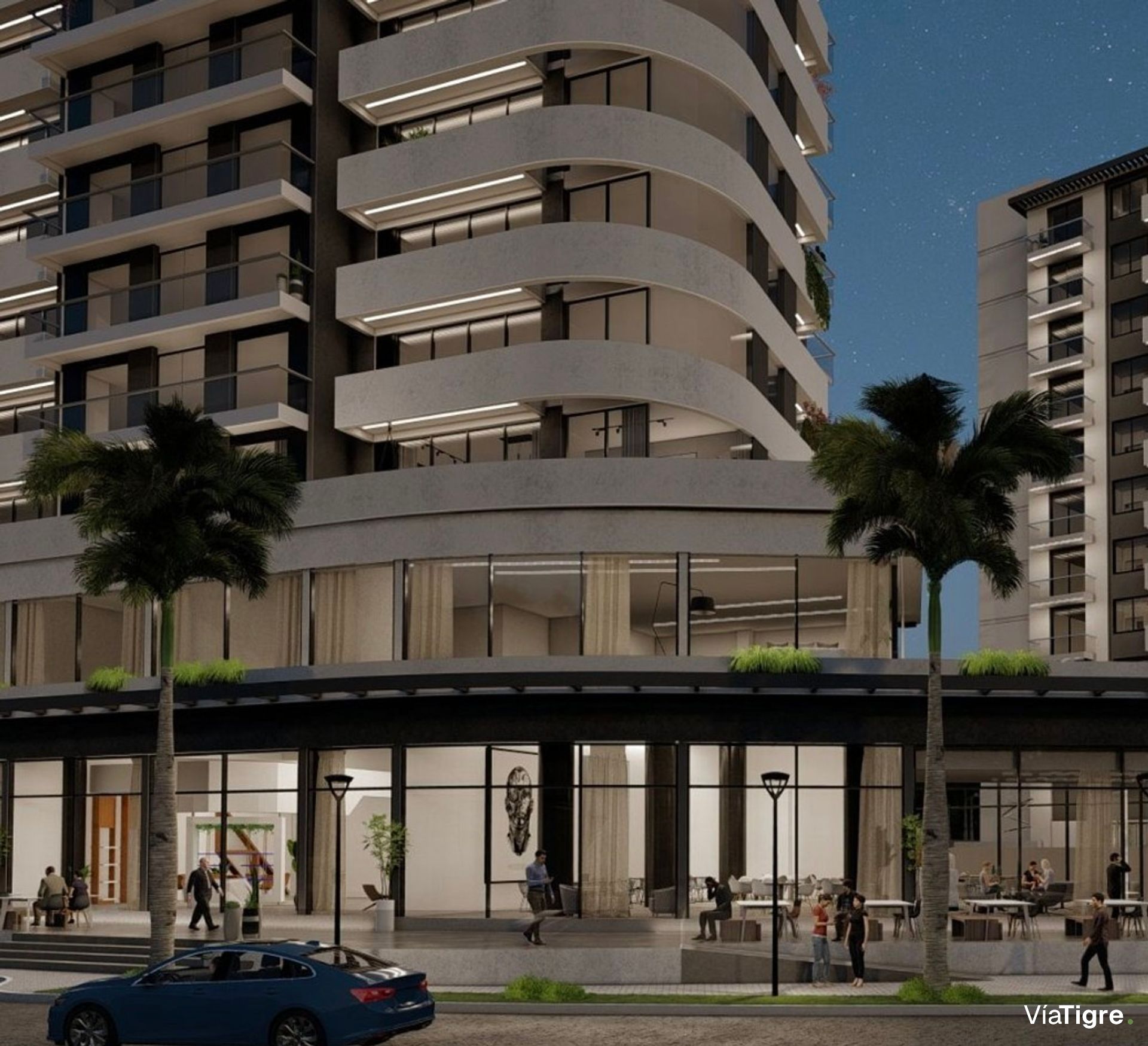Venta depto 2 amb con cochera Brickell Joven Tigre