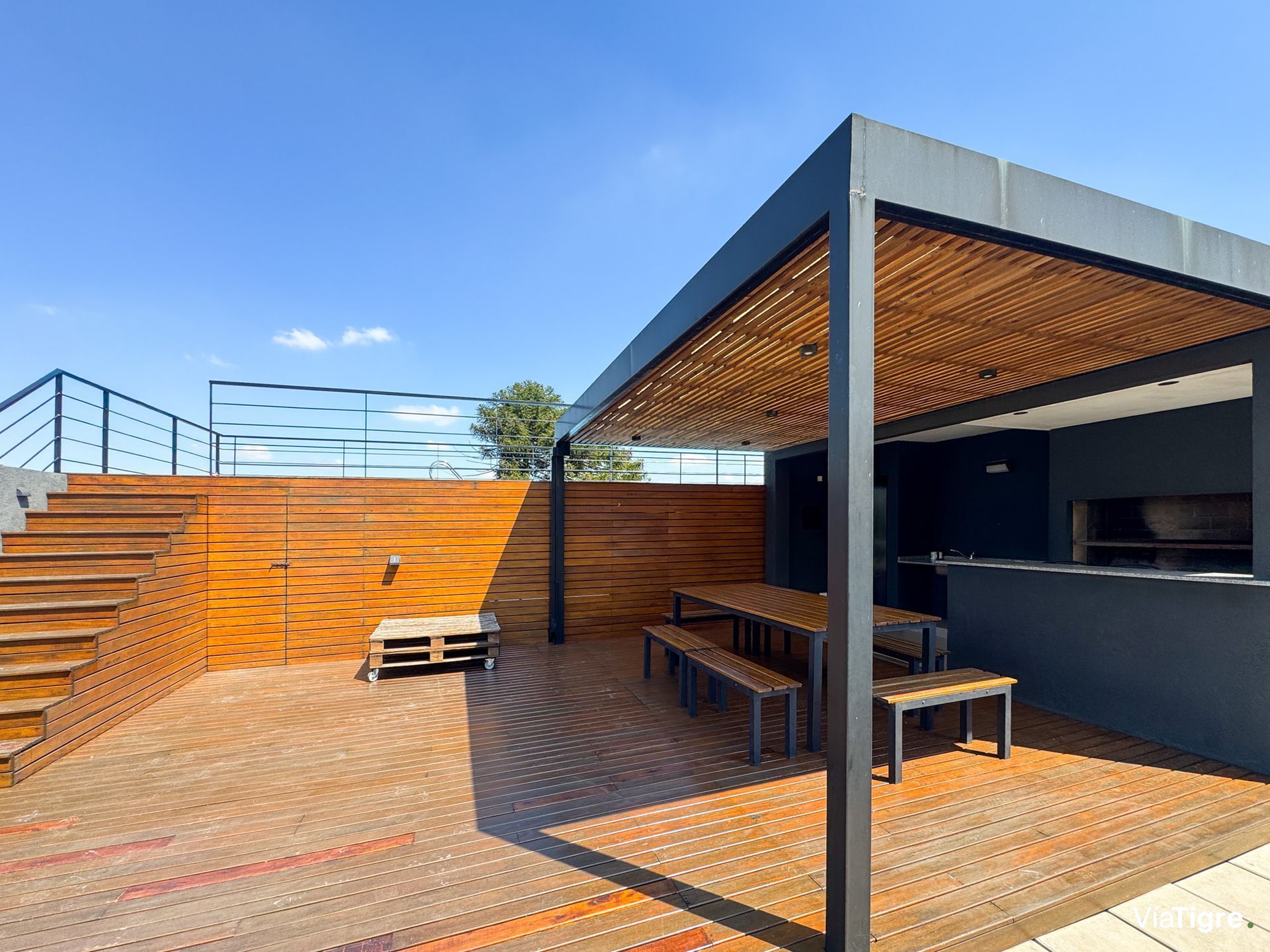 3 ambientes, balcón, parrilla propia y amenities