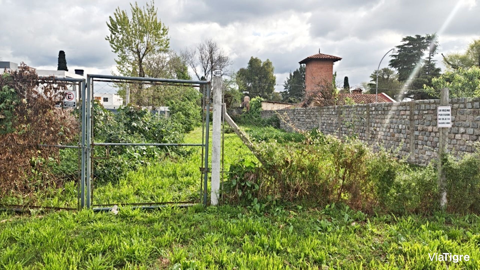LOTE EN VENTA EN DON TORCUATO TIGRE 10 m x 50 m
