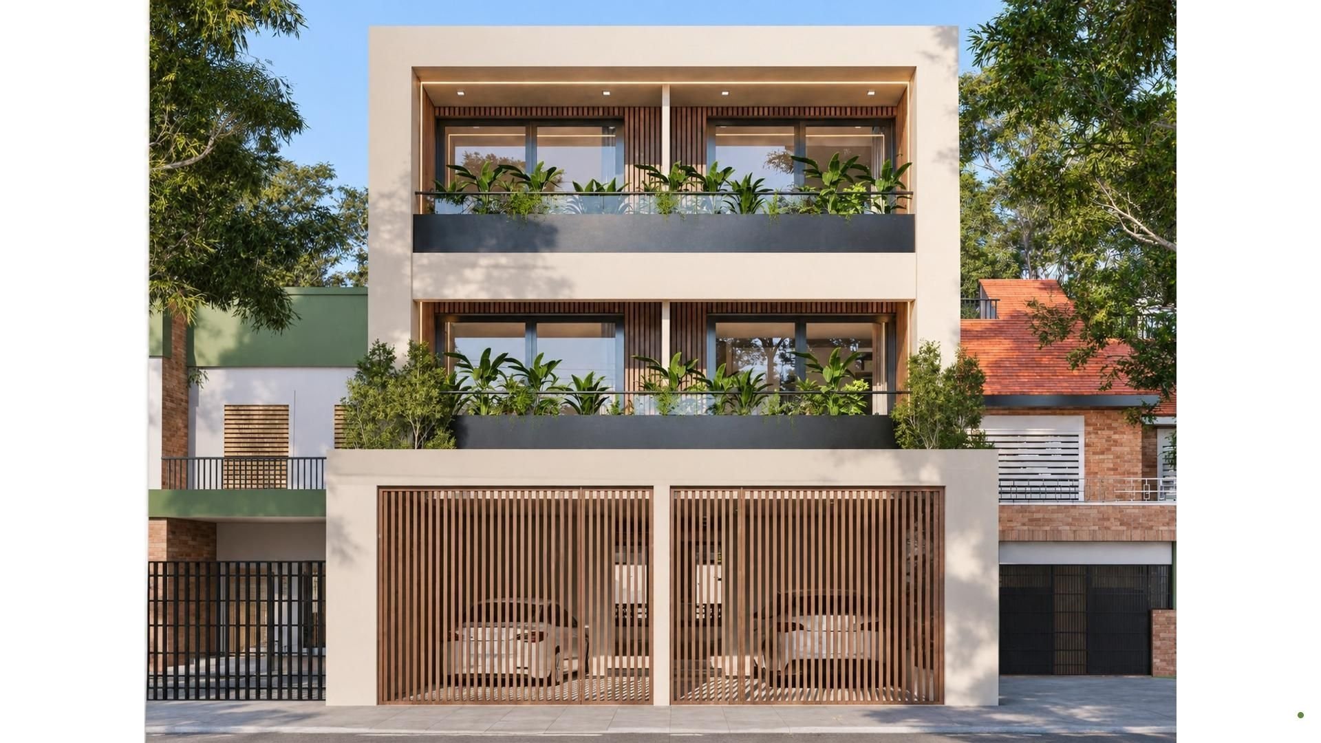 Triplex A Estrenar C/Jardin Y Cochera