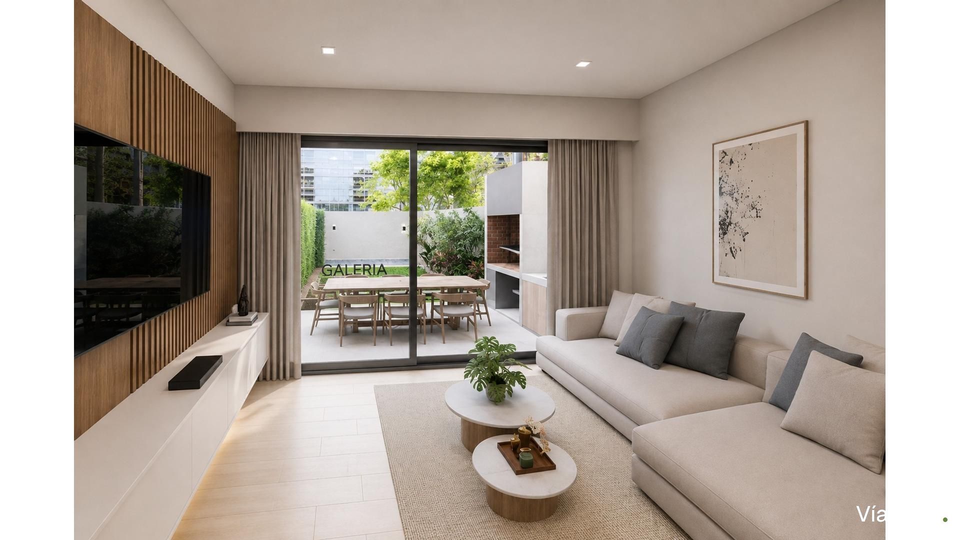 Triplex A Estrenar C/Jardin Y Cochera