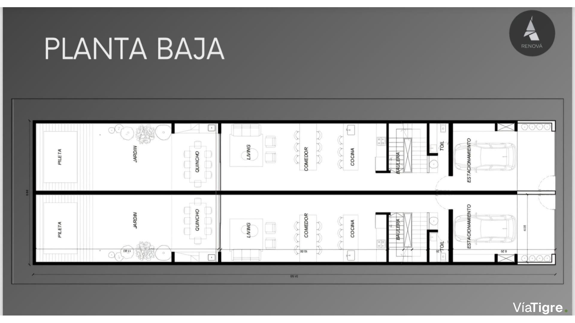 Triplex A Estrenar C/Jardin Y Cochera