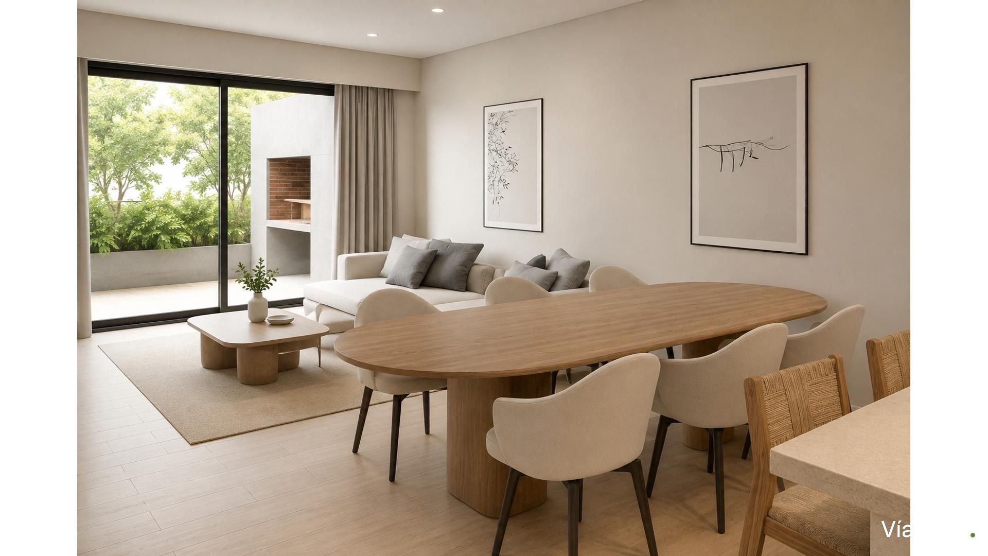 Triplex A Estrenar C/Jardin Y Cochera