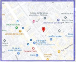 Sale of land in San Isidro 9.70 x 47.40