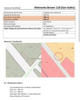 Sale of land in San Isidro 9.70 x 47.40