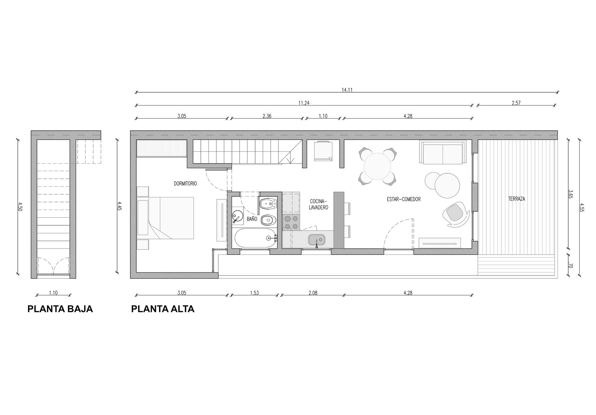 Venta Ph 2 ambientes con cochera en San fernando