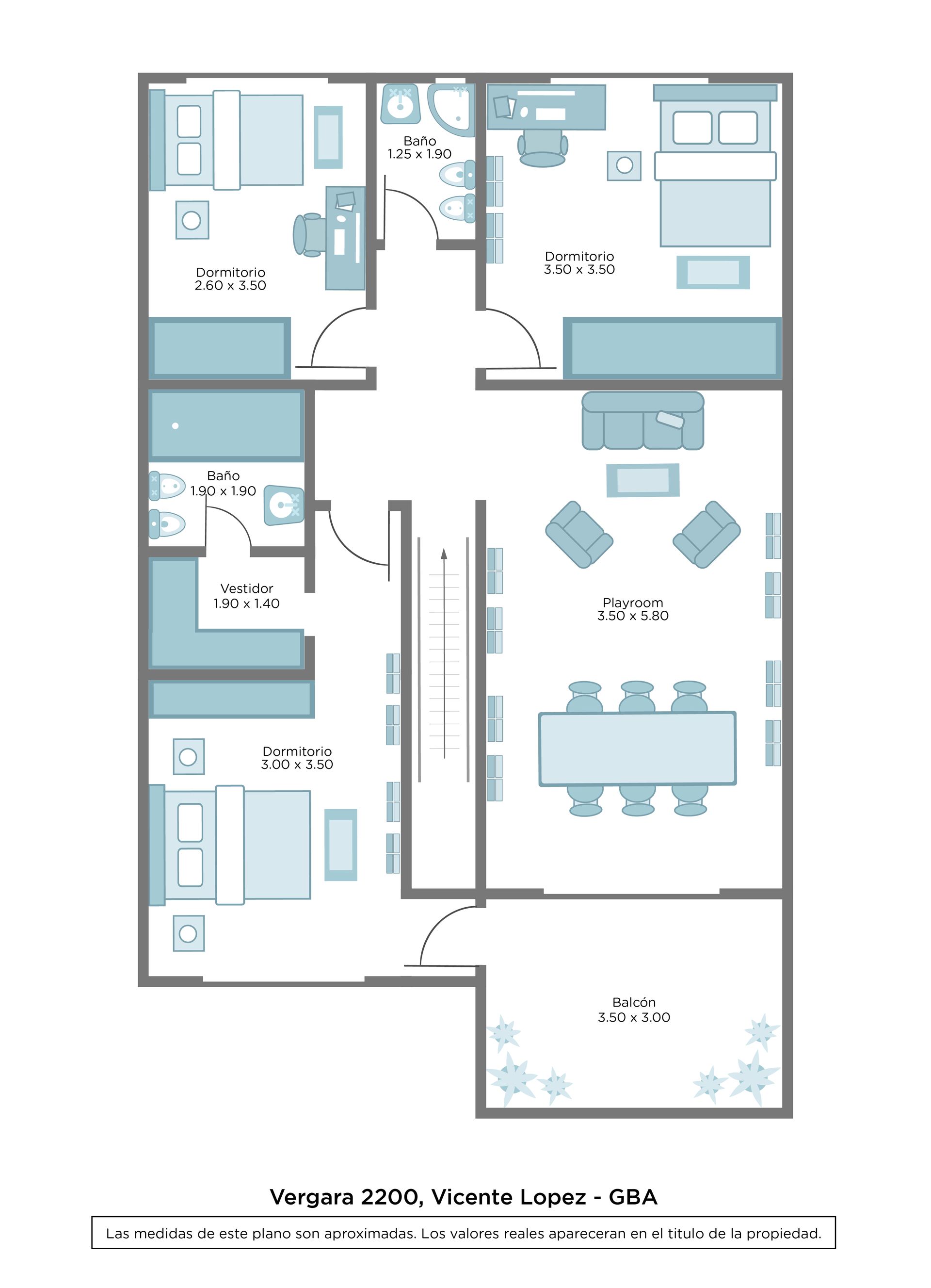 Venta Depto 5 Amb C/Dep - 2 Cocheras - Amenities
