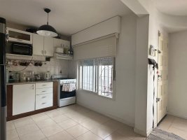 3-room apartment with garage and patio. Refurbished.