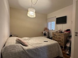 3-room apartment with garage and patio. Refurbished.