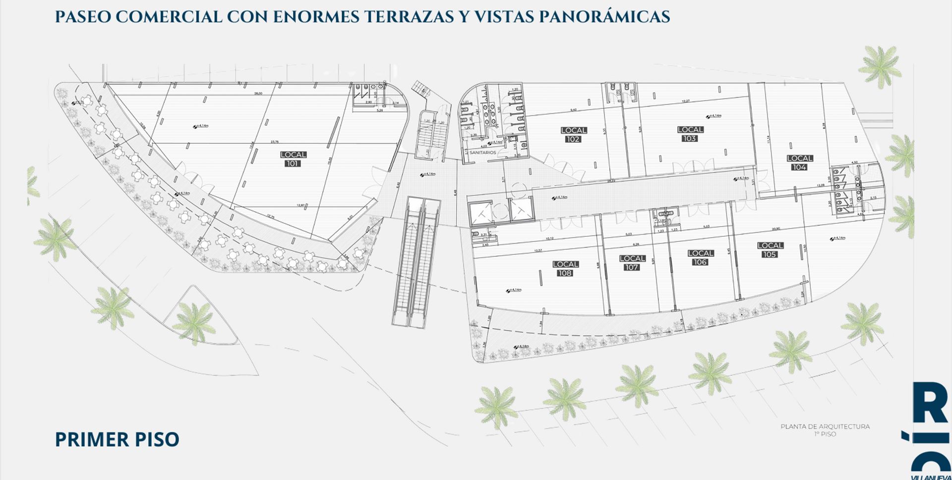 Venta Deptos. con Terrazas Jardín en Villanueva.