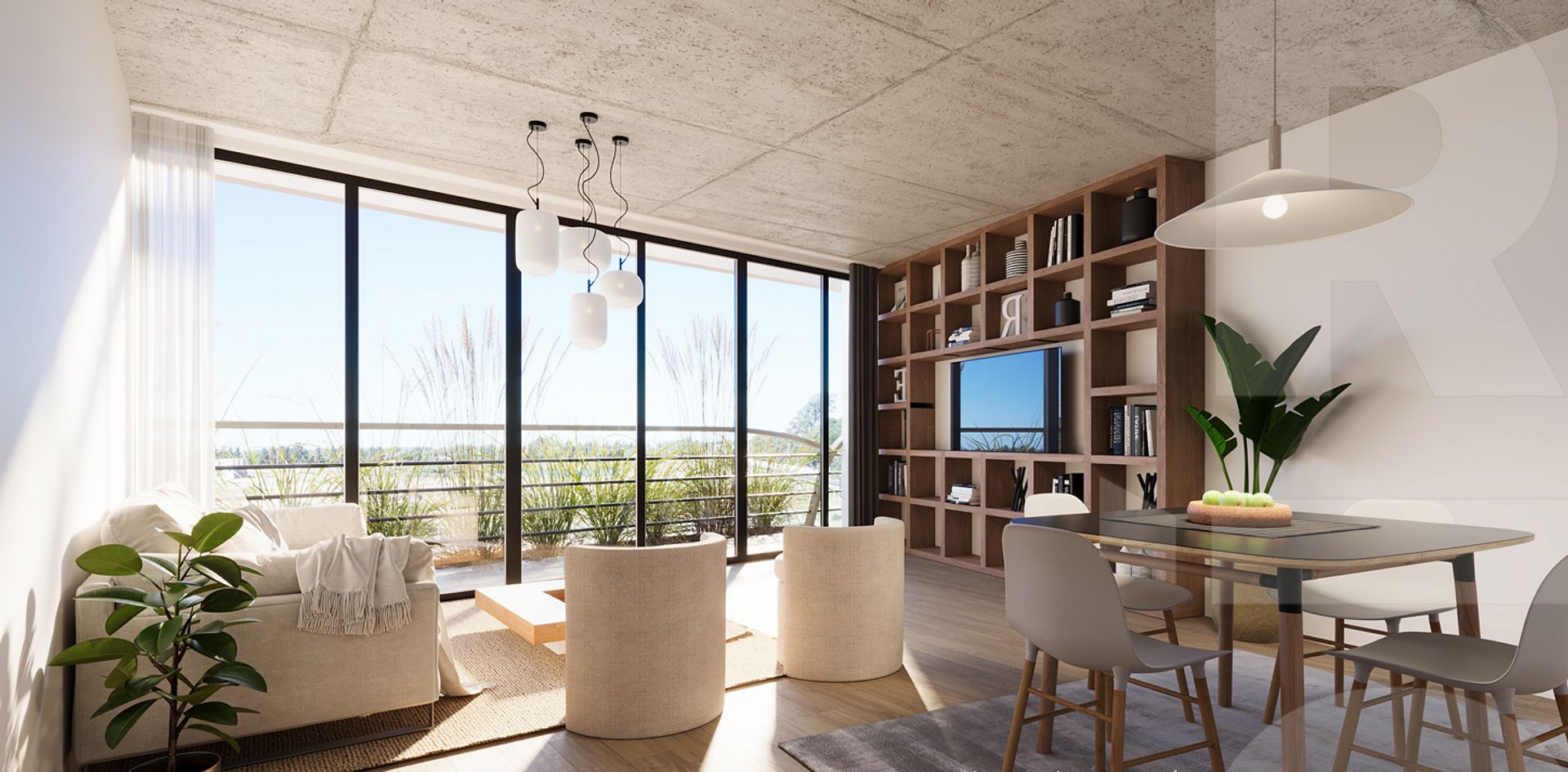 Sale Apartments with Garden Terraces in Villanueva.