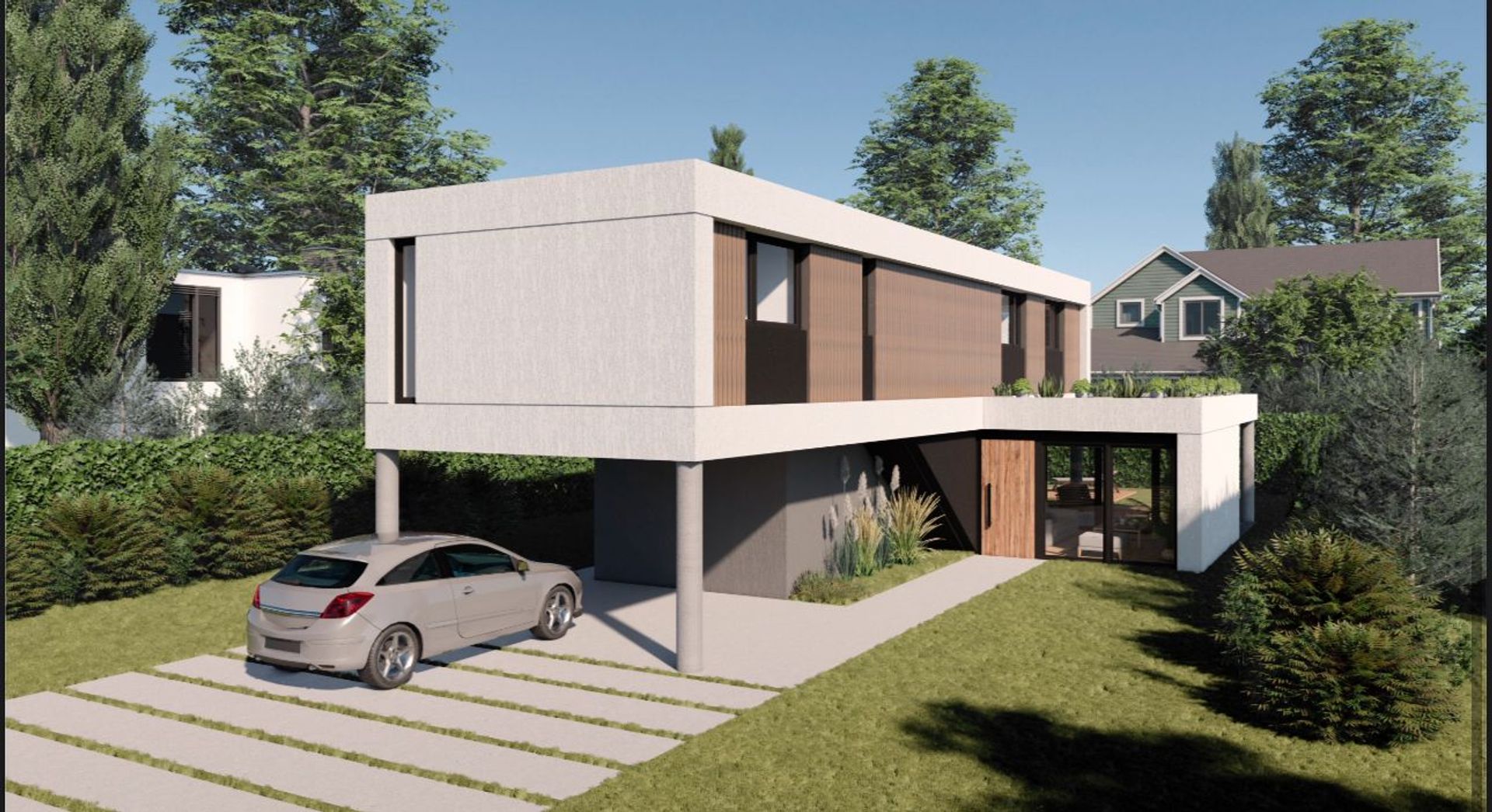 Sale – 4-room house brand new in Vila Marina