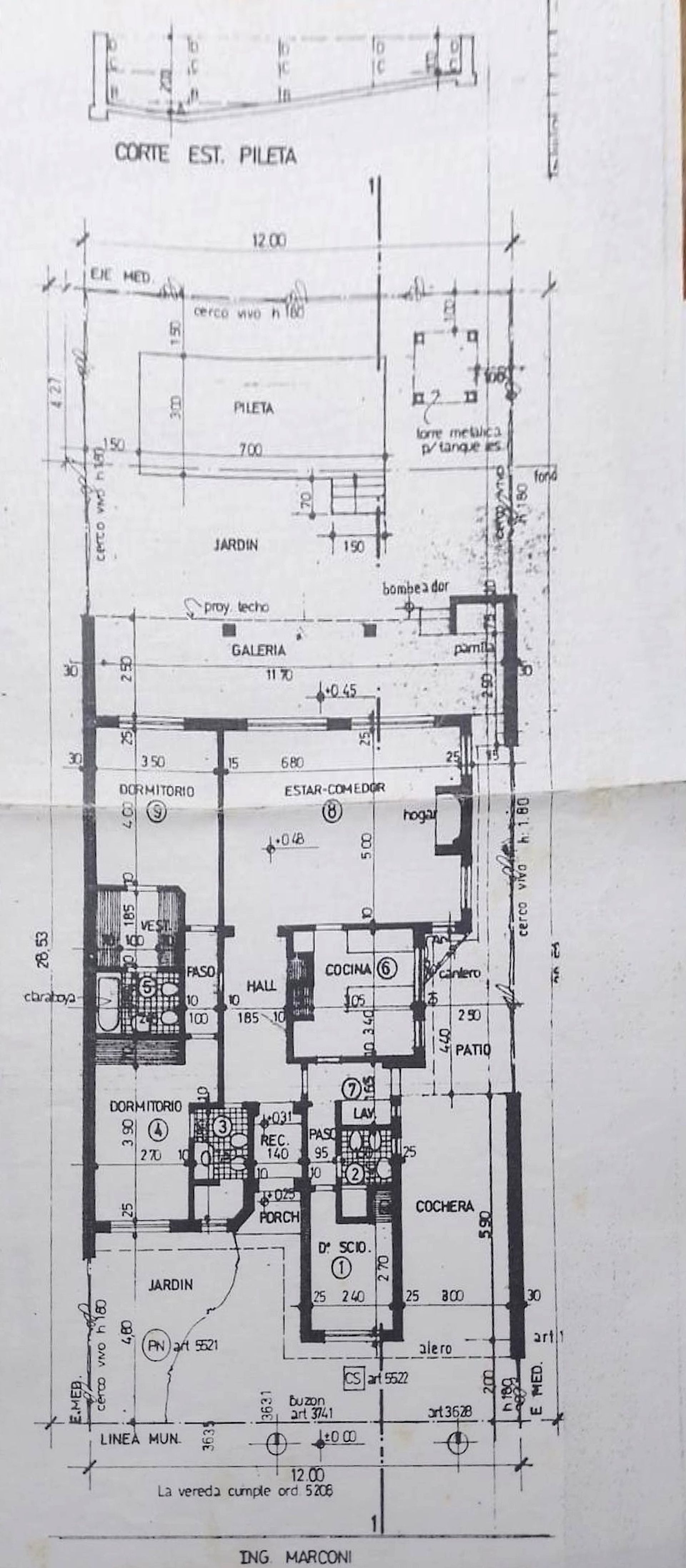 LA HORQUETA Casa en Venta con galería y pileta