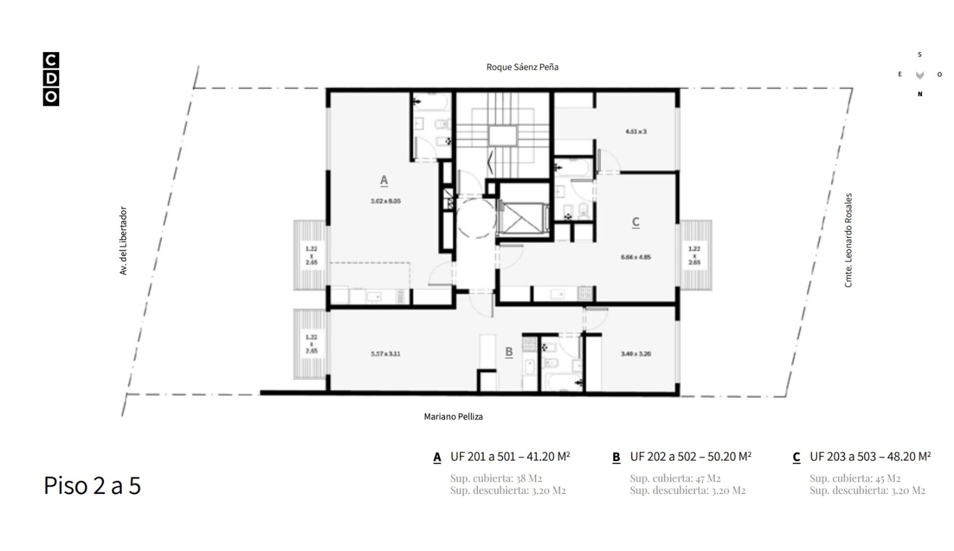 Venta Depto 2 Amb A Estrenar Av Libertador Olivos