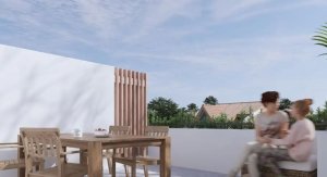 Sale Duplex 3 rooms under construction with carport and terrace, Olivos