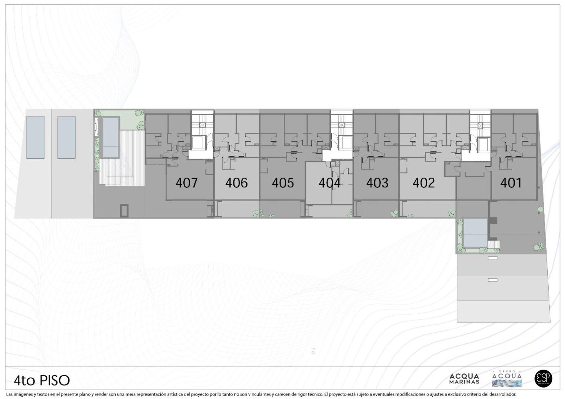 Venta Acqua Marinas 4 Amb 3 Suites, 2 Cocheras Bau