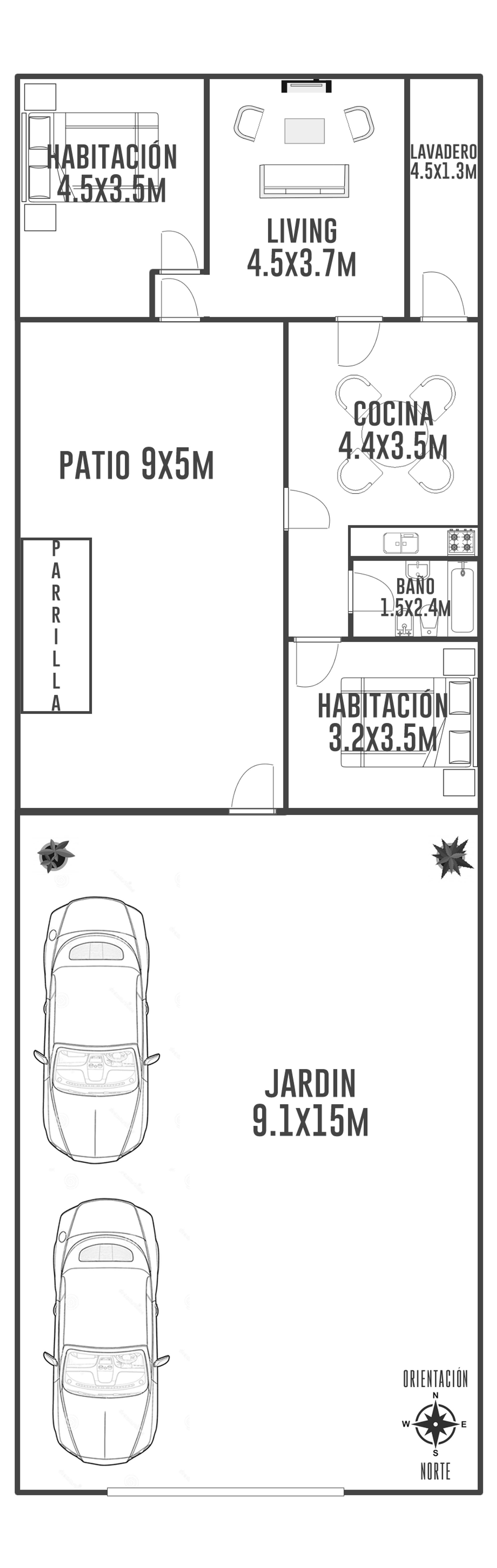 Venta Casa Olivos 3 Ambientes - Permuta
