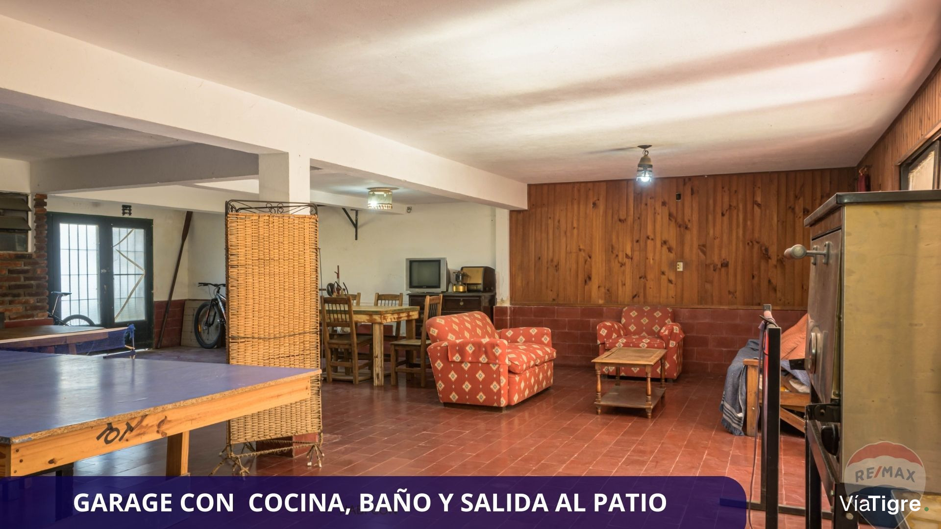 Casa 4 hab. Patio Parrilla, Cochera TIGRE centro
