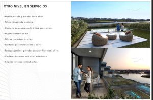 Acqua Marinas Nordelta - Sale of 3-room apartments by the river