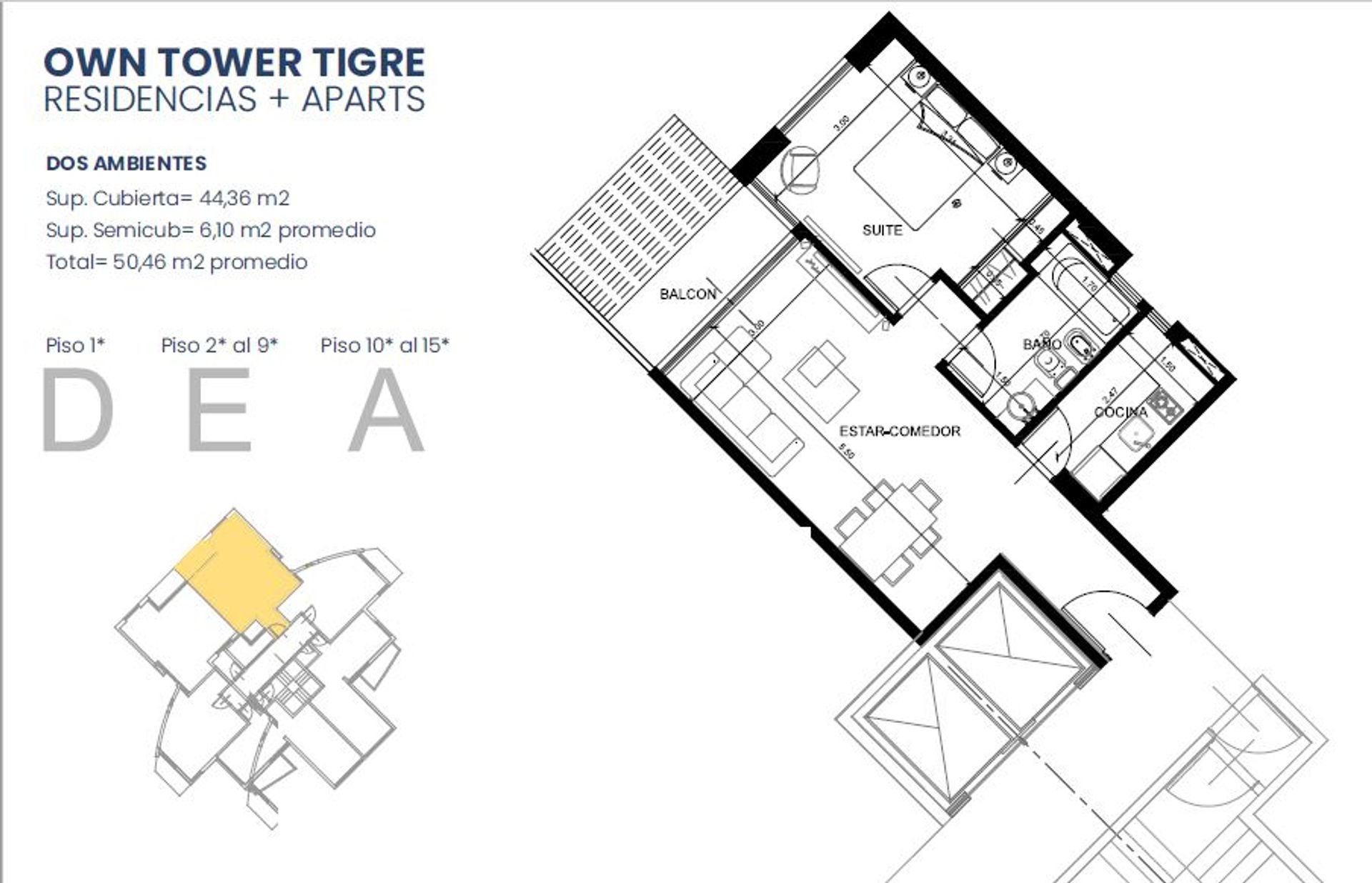 Venta 2 amb. Tigre Puerto Frutos vista río - Hotel