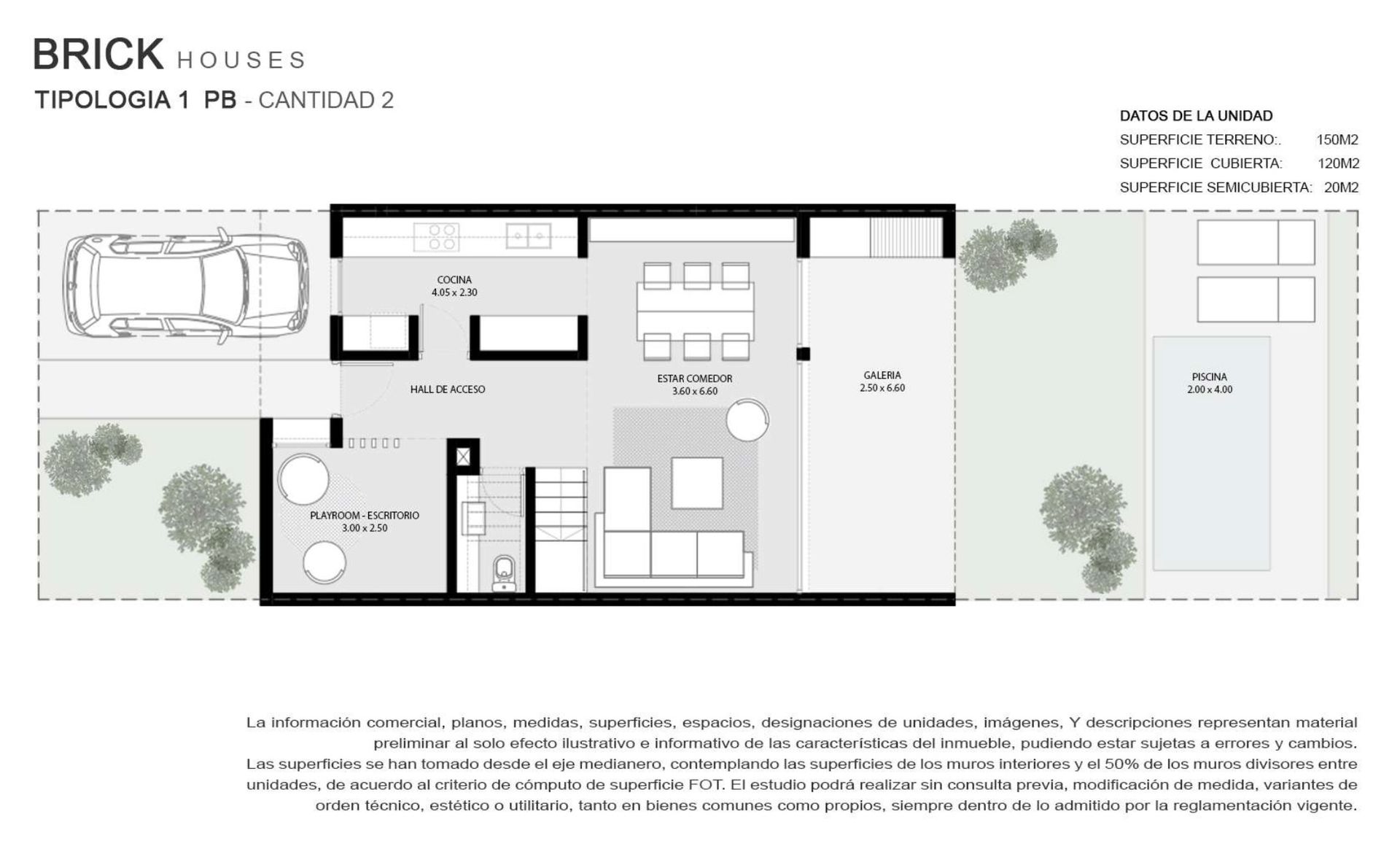 Casa Duplex Beccar A Estrenar 4 Amb Pileta Jardin