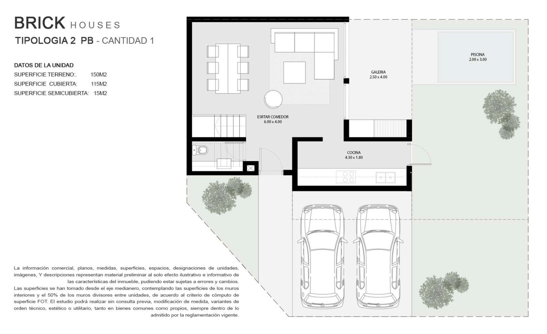 Casa Duplex Beccar A Estrenar 4 Amb Pileta Jardin