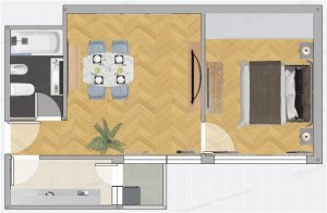 Apartment for sale, 2 rooms, Acassuso, Credit available