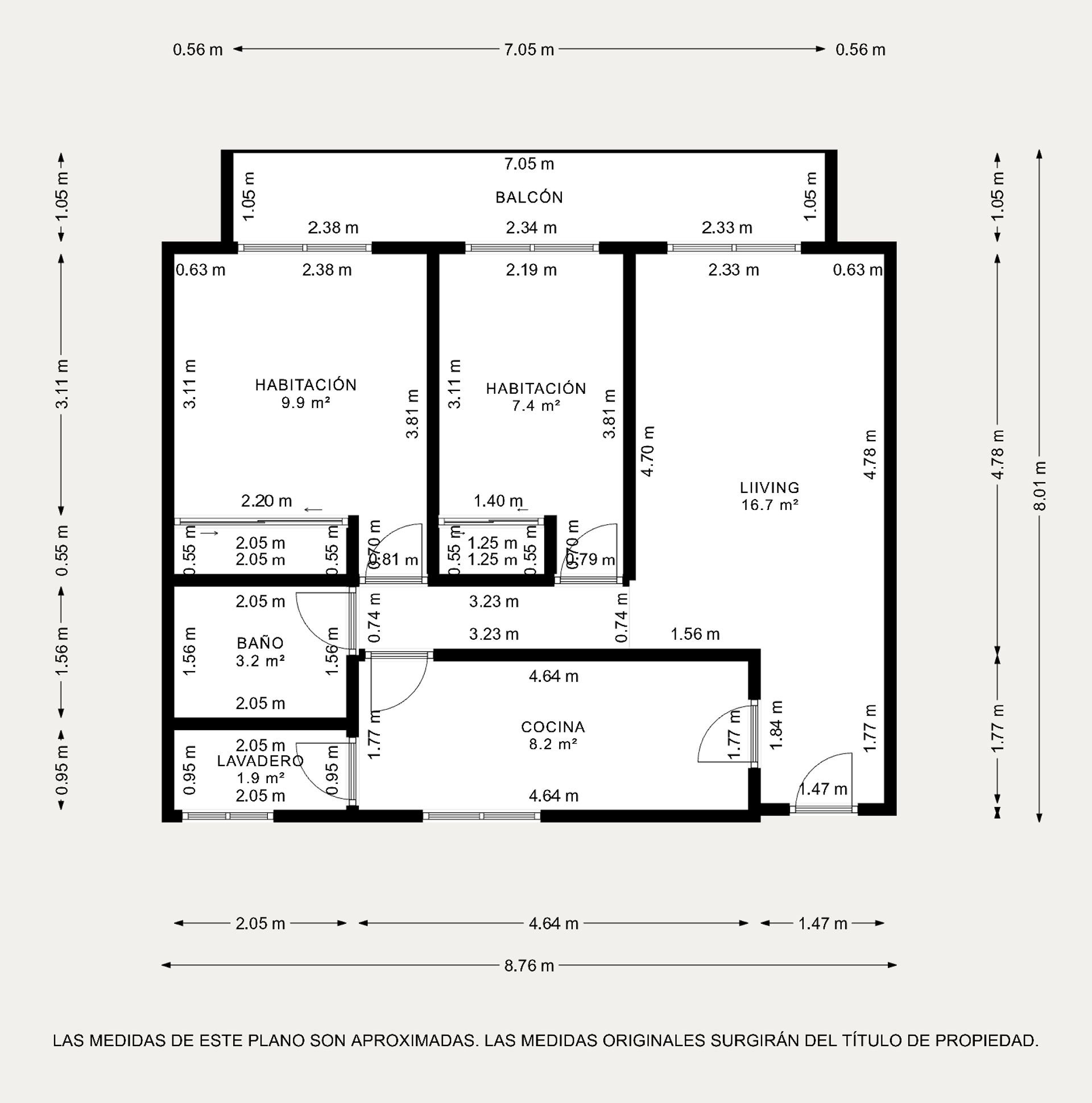 Venta depto 3 ambientes en Martínez , pura luz!