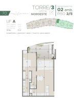 Sale 2 Rooms in Nordelta with Garage and Storage