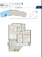 Apartment 3 rooms for sale with garage and storage