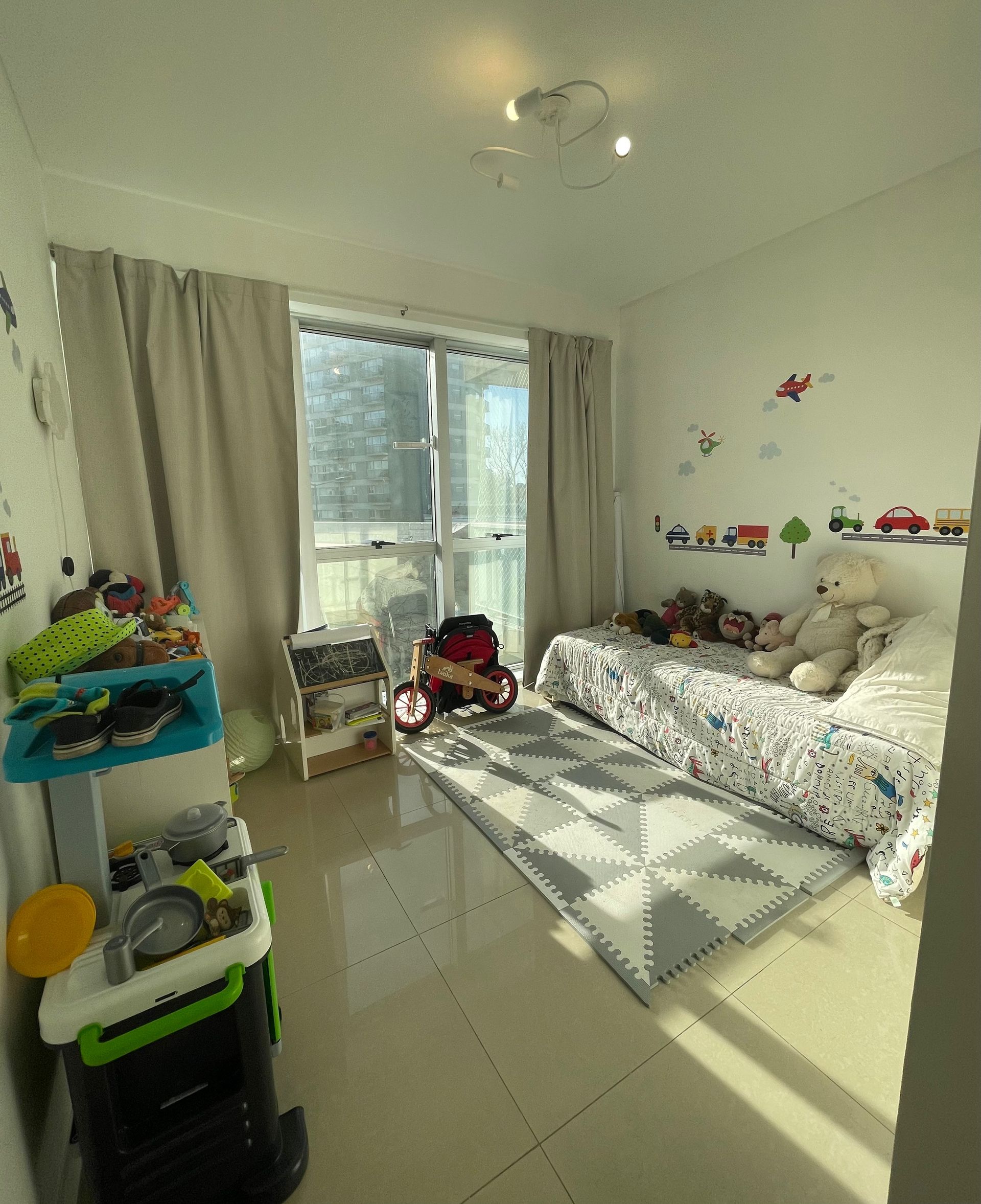departamento 3 ambientes venta beccar, con balcón
