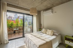 Monoambiente Dividido Con Amenities de 45m2