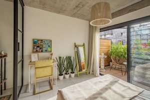 Monoambiente Dividido Con Amenities de 45m2