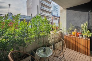 Monoambiente Dividido Con Amenities de 45m2