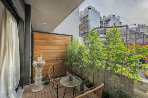 Monoambiente Dividido Con Amenities de 45m2