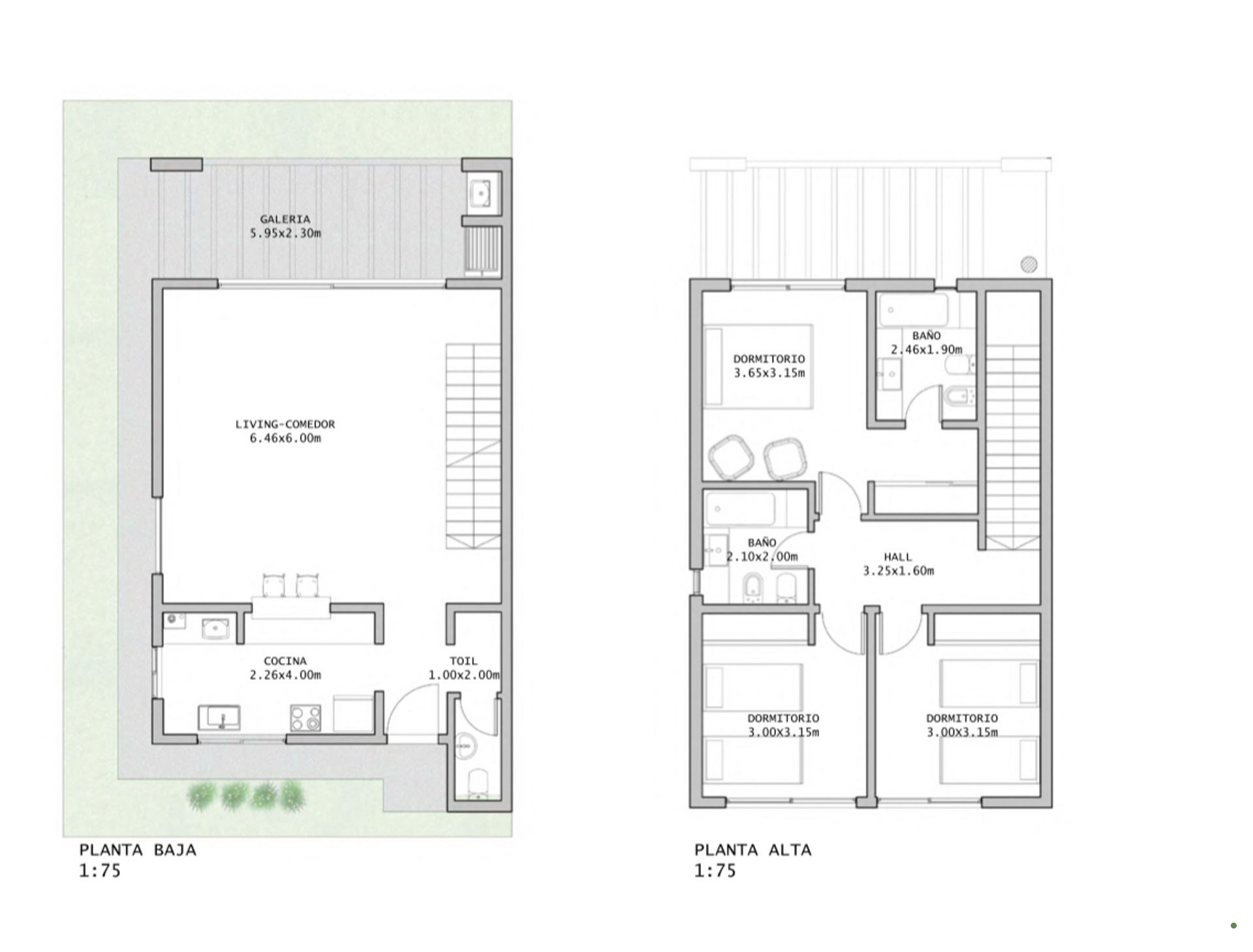 Duplex 4 Ambientes con amenities en Benavidez