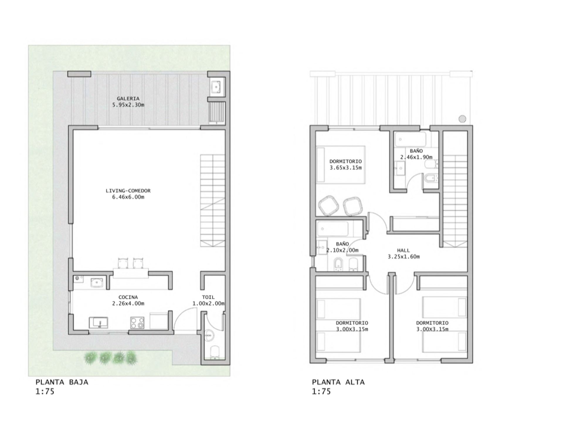 Duplex 4 Ambientes con amenities en Benavidez