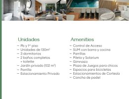 Duplex 4 Ambientes con amenities en Benavidez