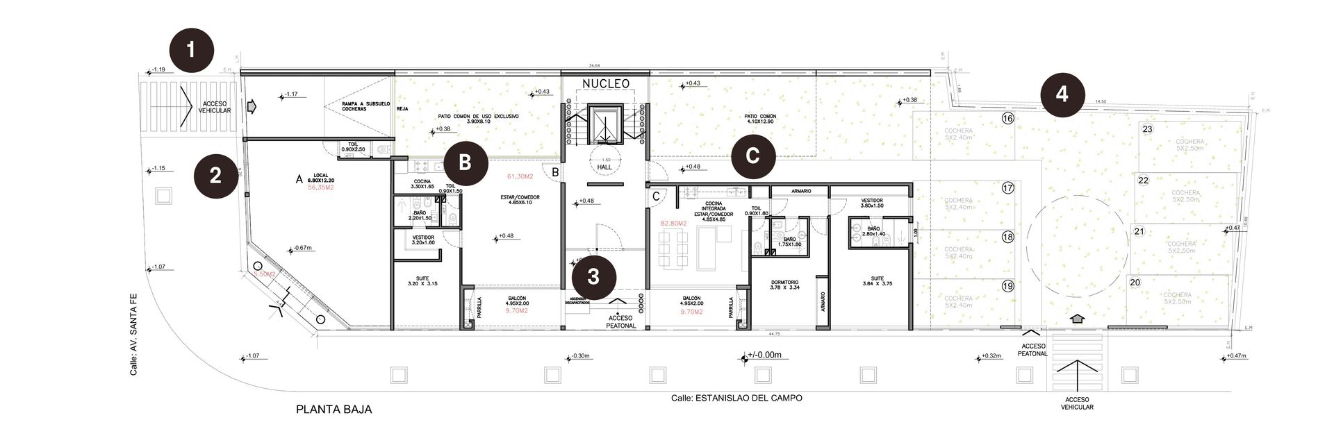 Venta 2 Amb Balcon San Isidro.pozo En Construccion
