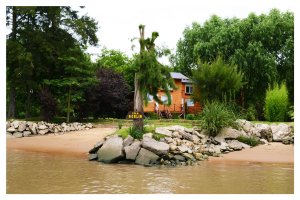 Land Sale with 3 Cabins Canal Arias Delta