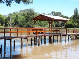 House for Sale Delta del Tigre in front of Rio Capitan