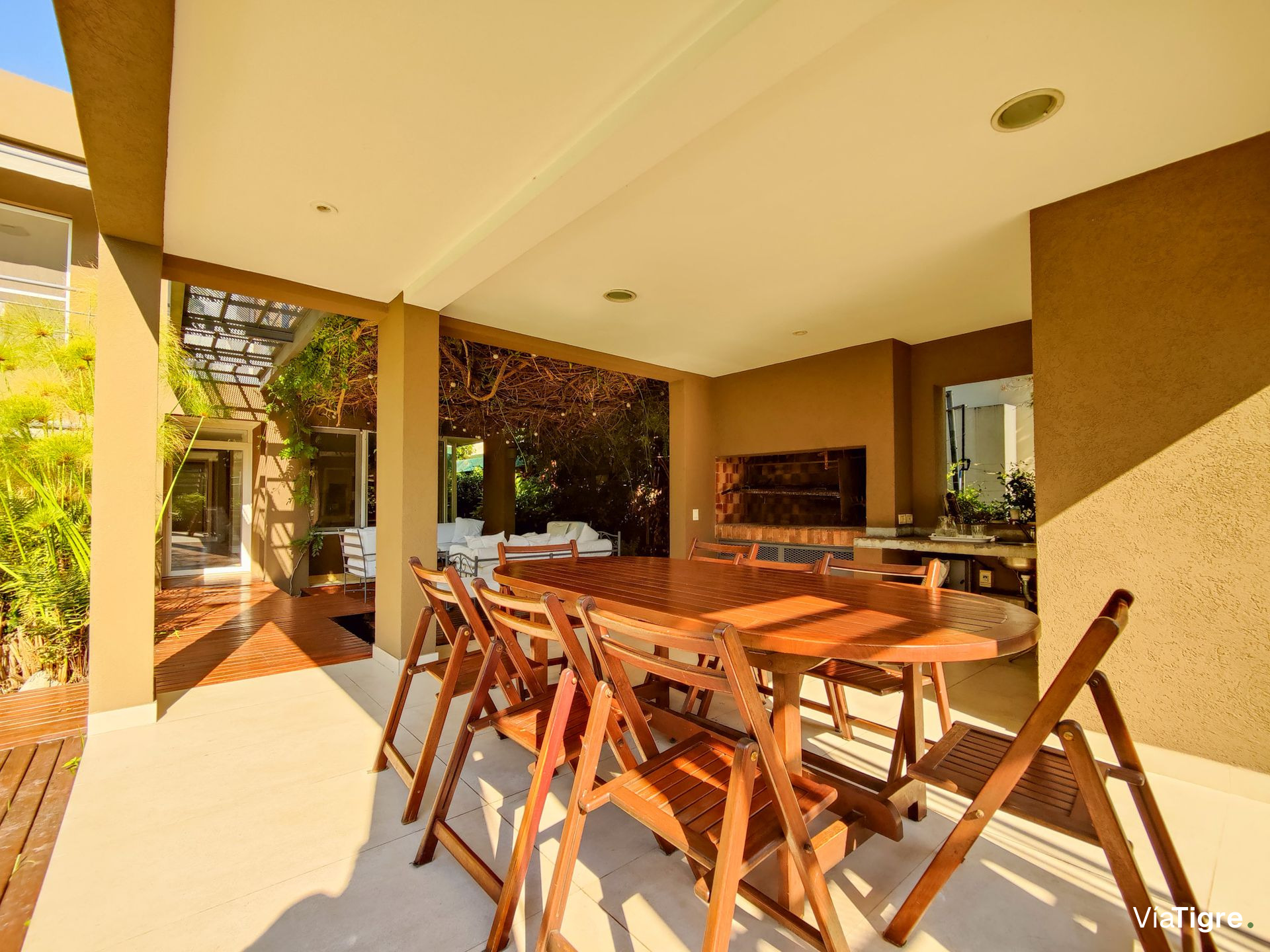 Casa En Alquiler Santa Maria De Tigre 8 Ambientes