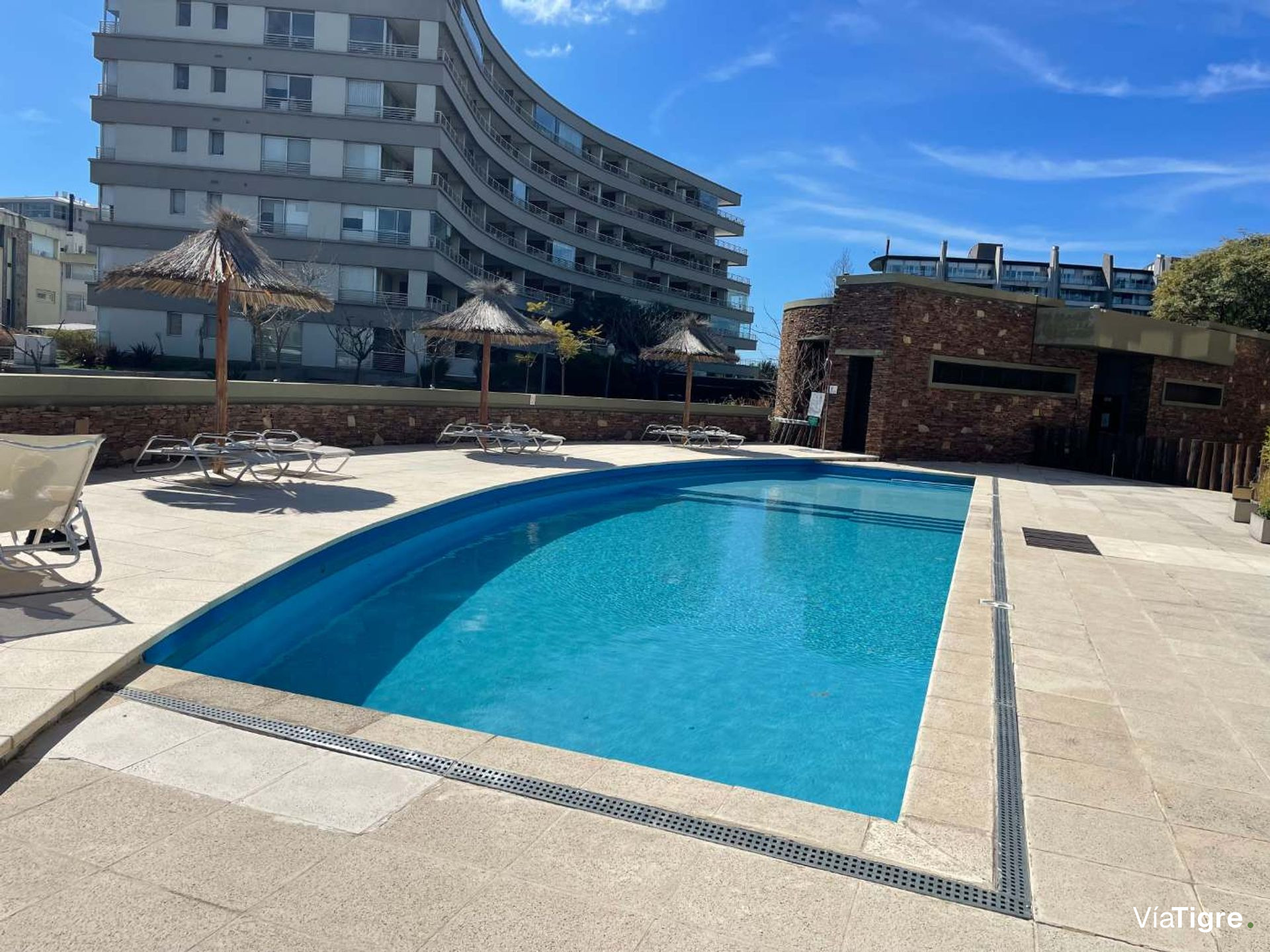 Depto 3 Amb Alquiler Praia Portezuelo C/ Pileta