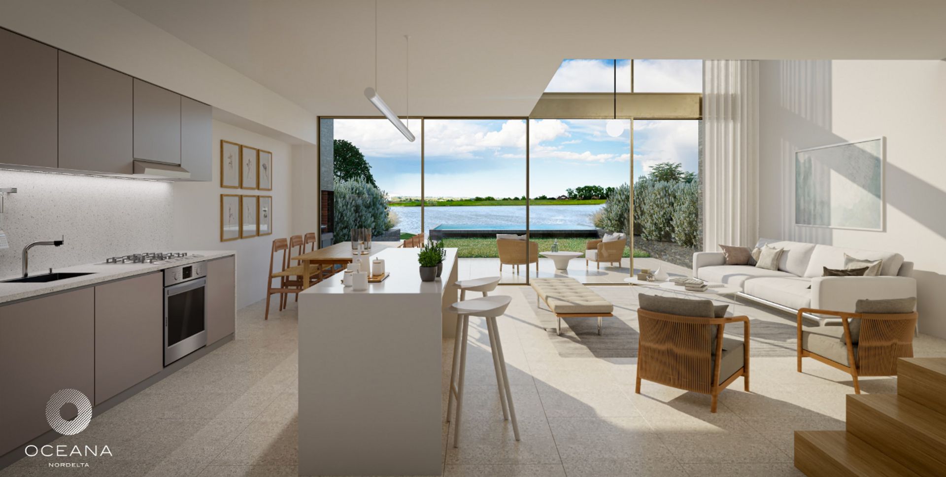 Venta 3 Ambientes De Lujo En Oceana Nordelta