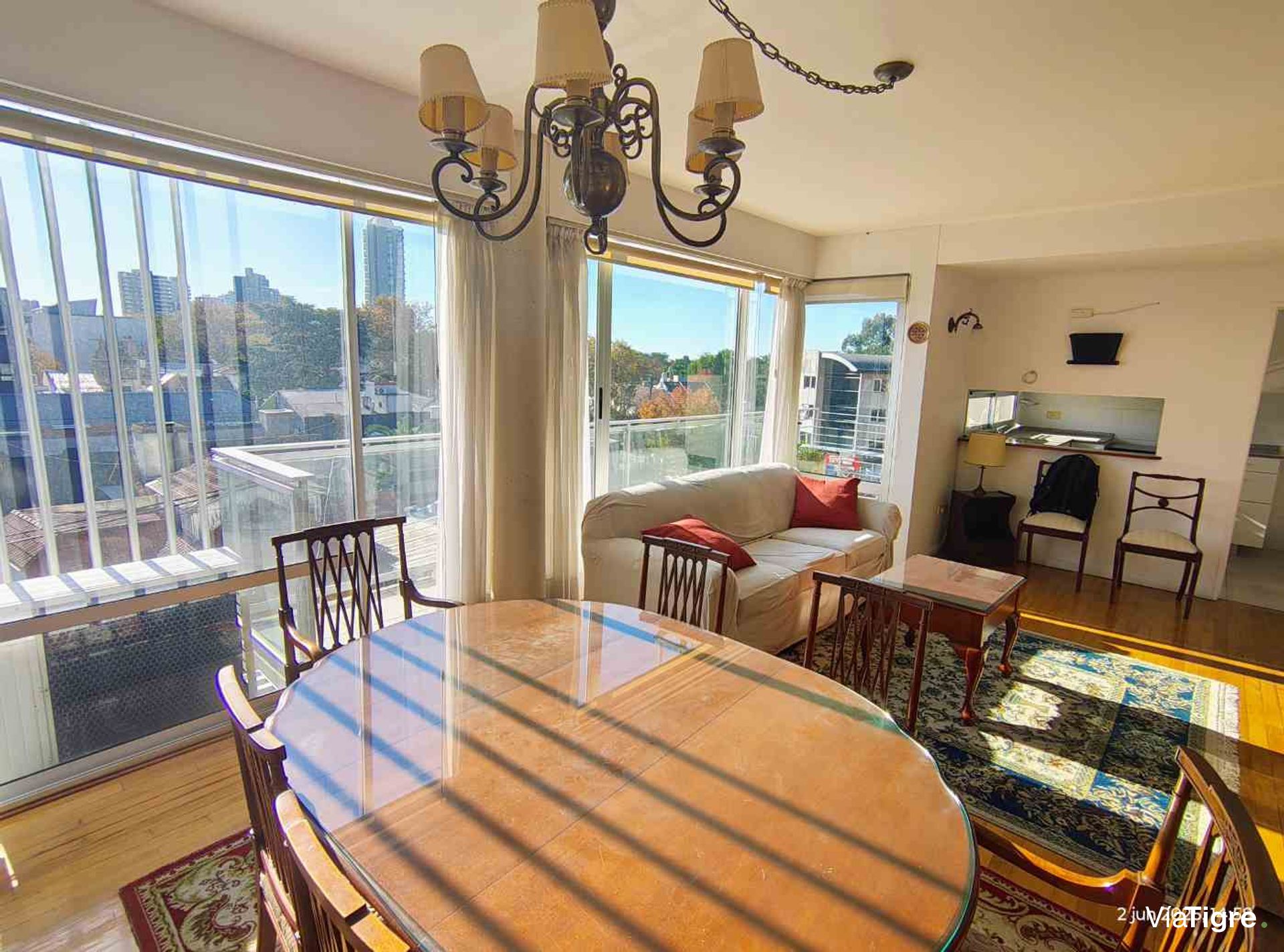 Departamento 3 ambientes venta Balcon Terraza