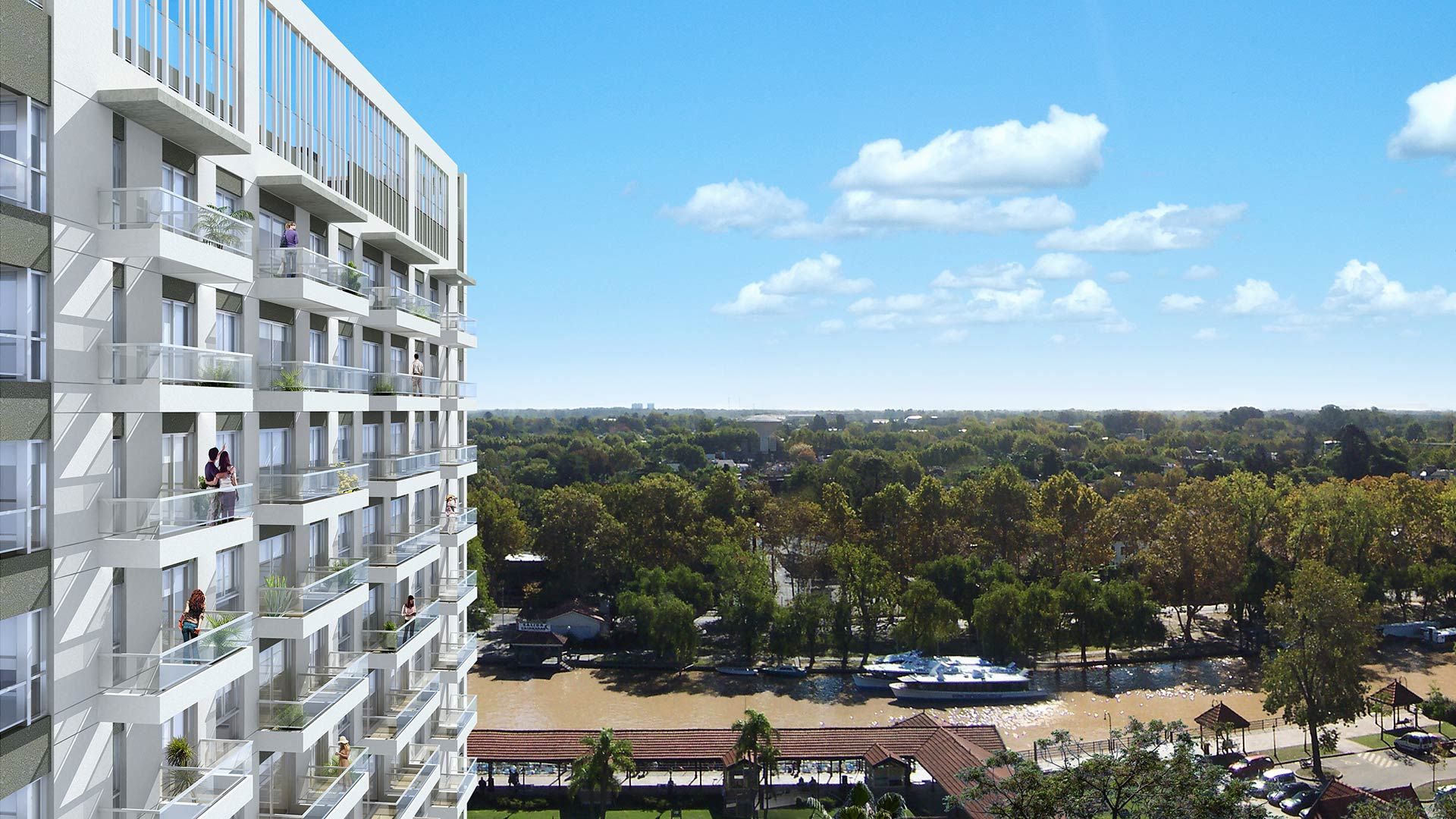 Venta Departamento 2 Ambiente Tigre Centro Balcon