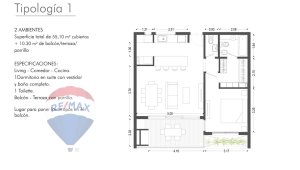 Departamento Dos Ambientes En Venta En La Calabria